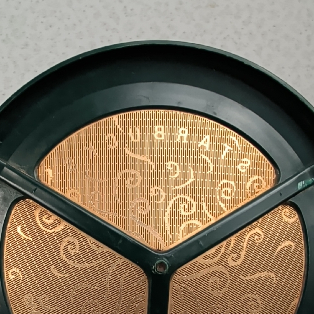 Starbucks Vintage Swiss Gold Pour-over Coffee Filter 23 Karat 3 piece Sieve - Picture 3 of 4